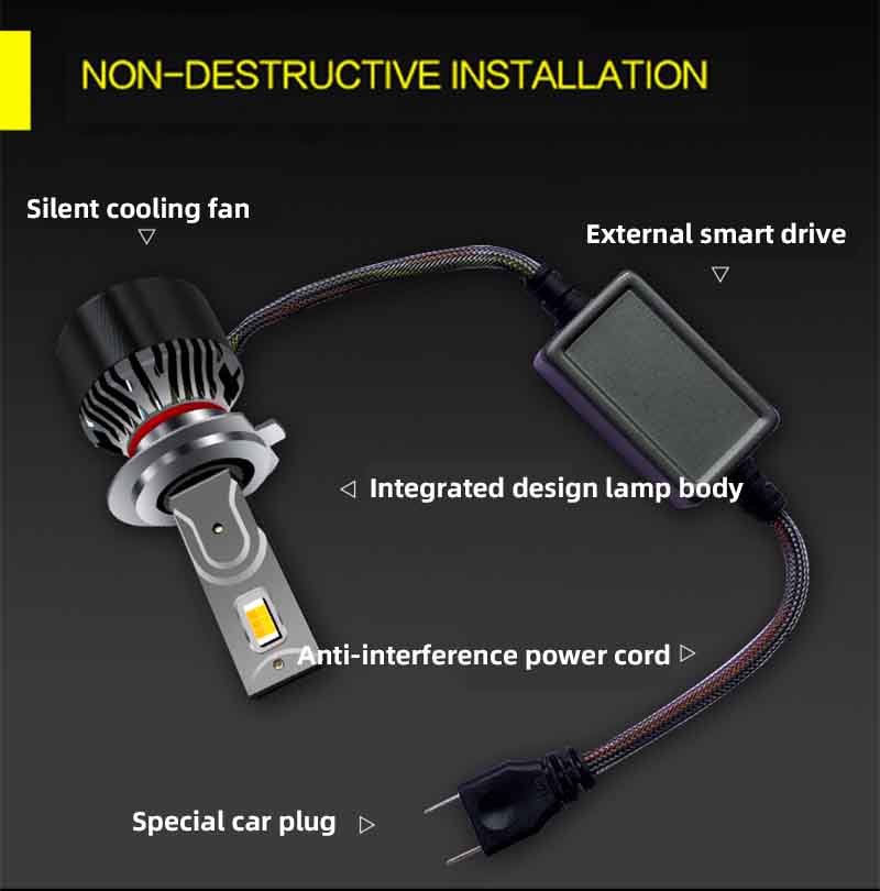 hid projector headlights