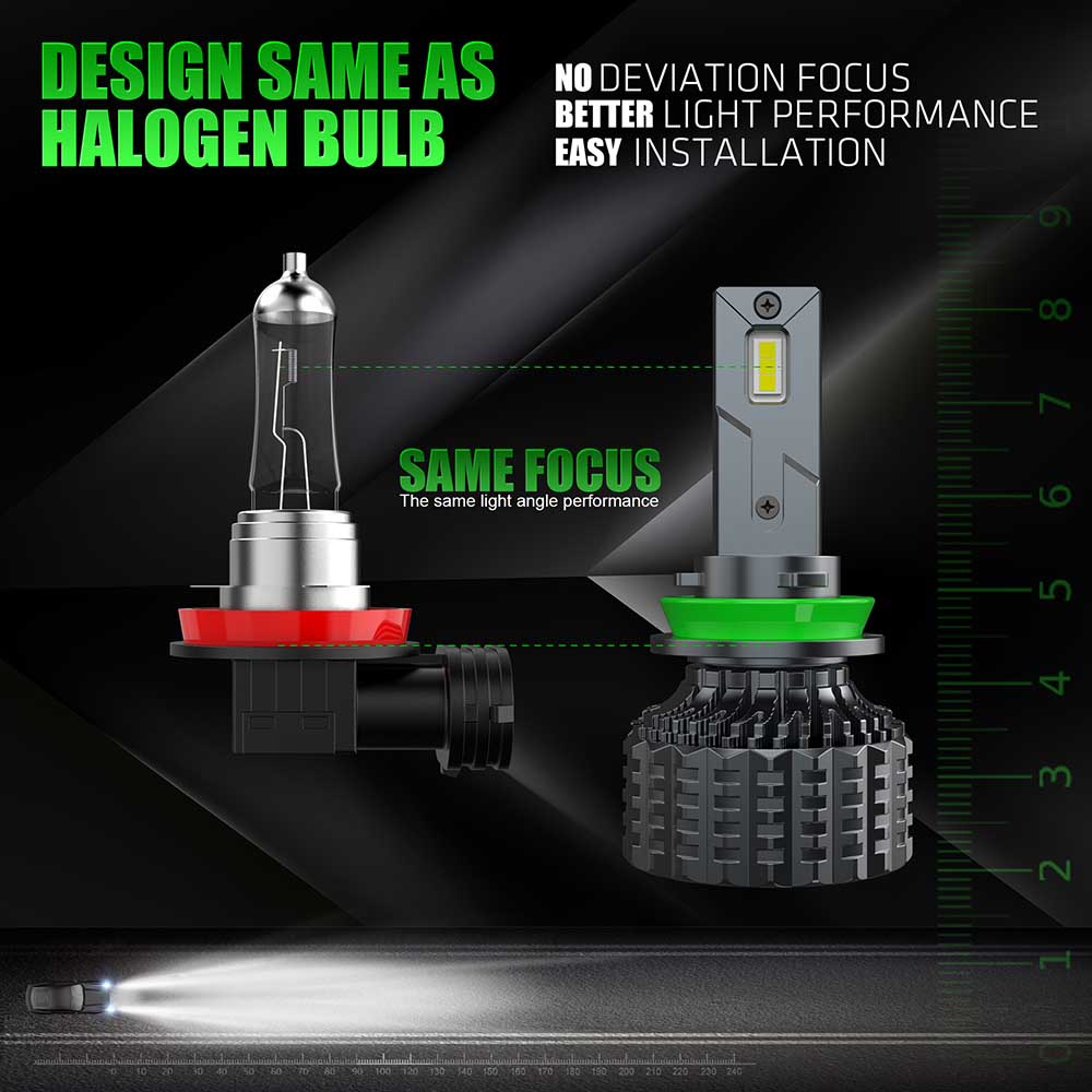 24v 55w 6500k headlights bulbs