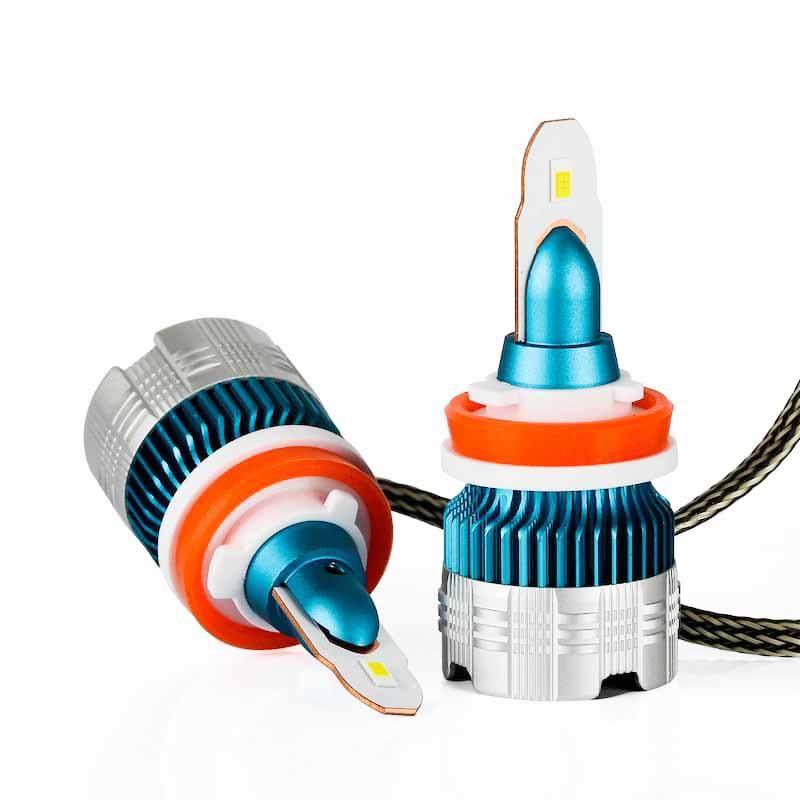 mini size auto led headlamps