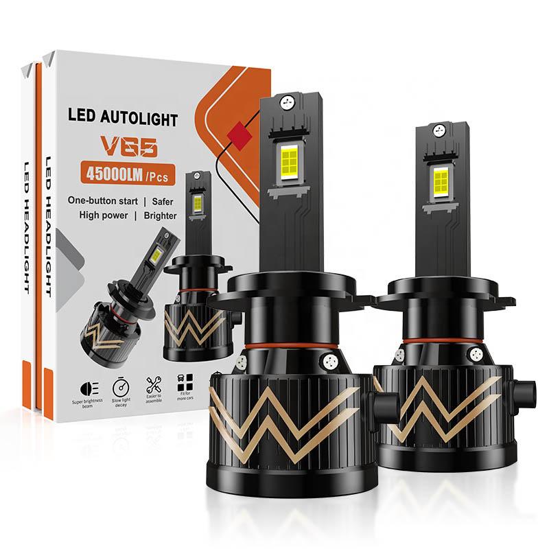 h4 auto headlight bulb led