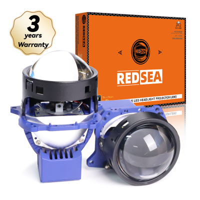 bi LED projector lens headlight